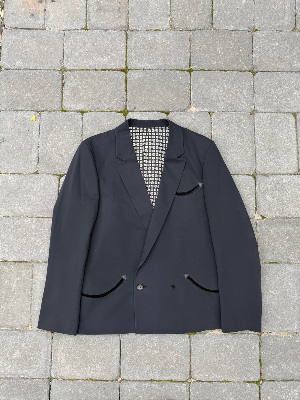SS04 Number (N)ine “Dream Baby Dream” Smile Blazer